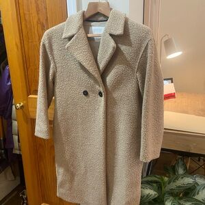 Harris Wharf London teddy coat